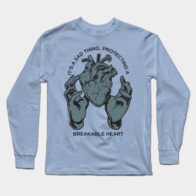 BREAKABLE HEART Long Sleeve T-Shirt by ROVO